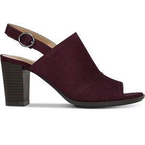 Naturalize Women Sandal Logic Bordo Fabric‎ Red Size 7.5W